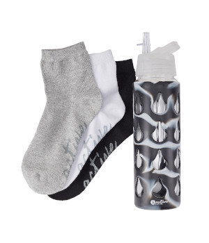 Sportliche Accessoires; Socken; Trinkflasche